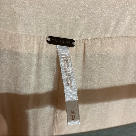 Free People Darcy Super V Top Size Medium Flowy Lined *flaw P8355 - Picture 11 of 16